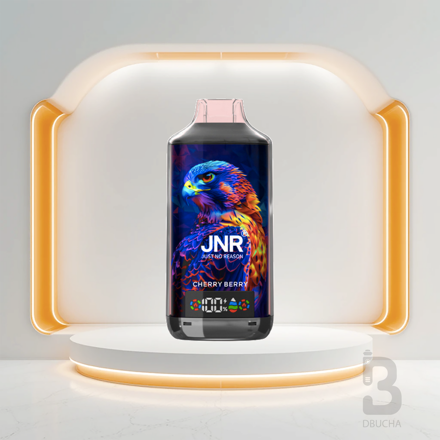 Jednorazówki - E papieros - Polska - JNR - Falcon X - 18K - Cherry Berry - Najtańsze