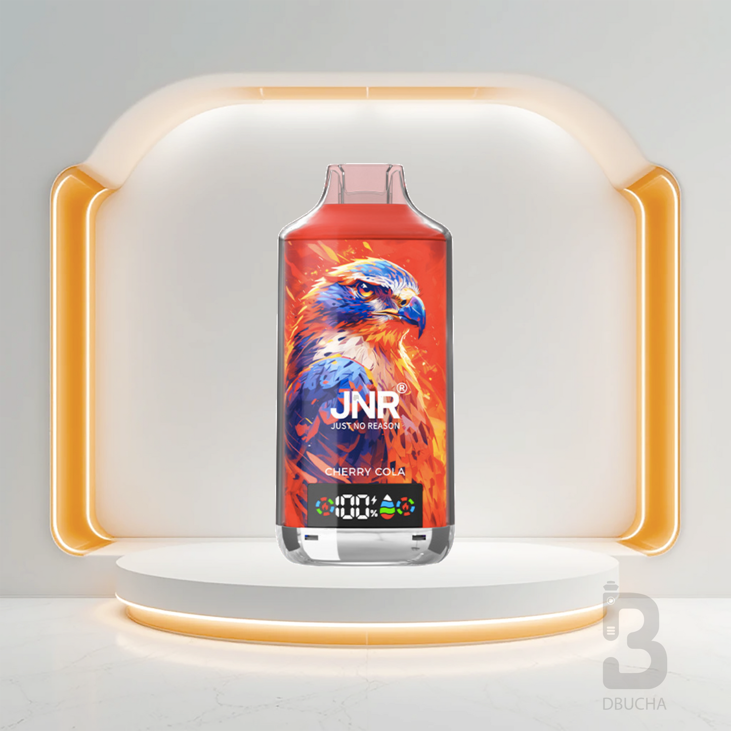 Jednorazówki - E papieros - Polska - JNR - Falcon X - 18K - Cherry Cola - Najtańsze