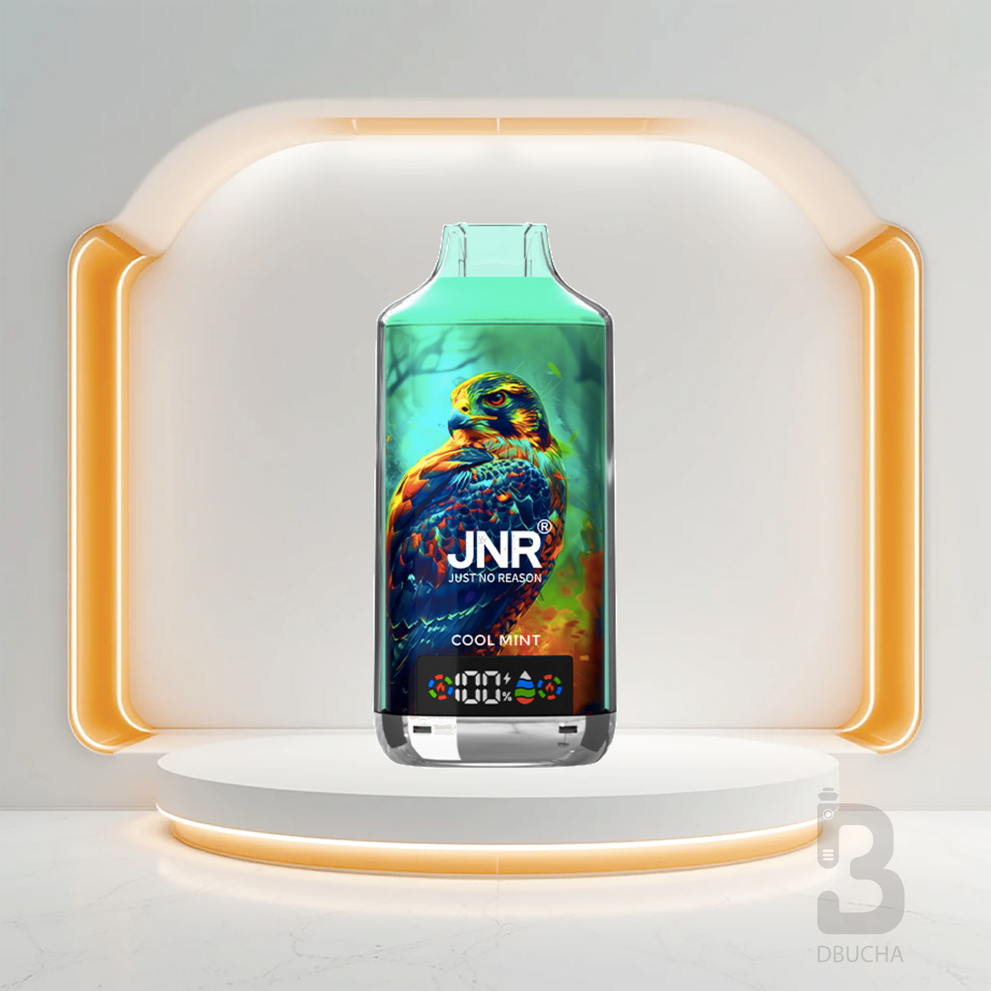 Jednorazówki - E papieros - Polska - JNR - Falcon X - 18K - Cool Mint - Najtańsze