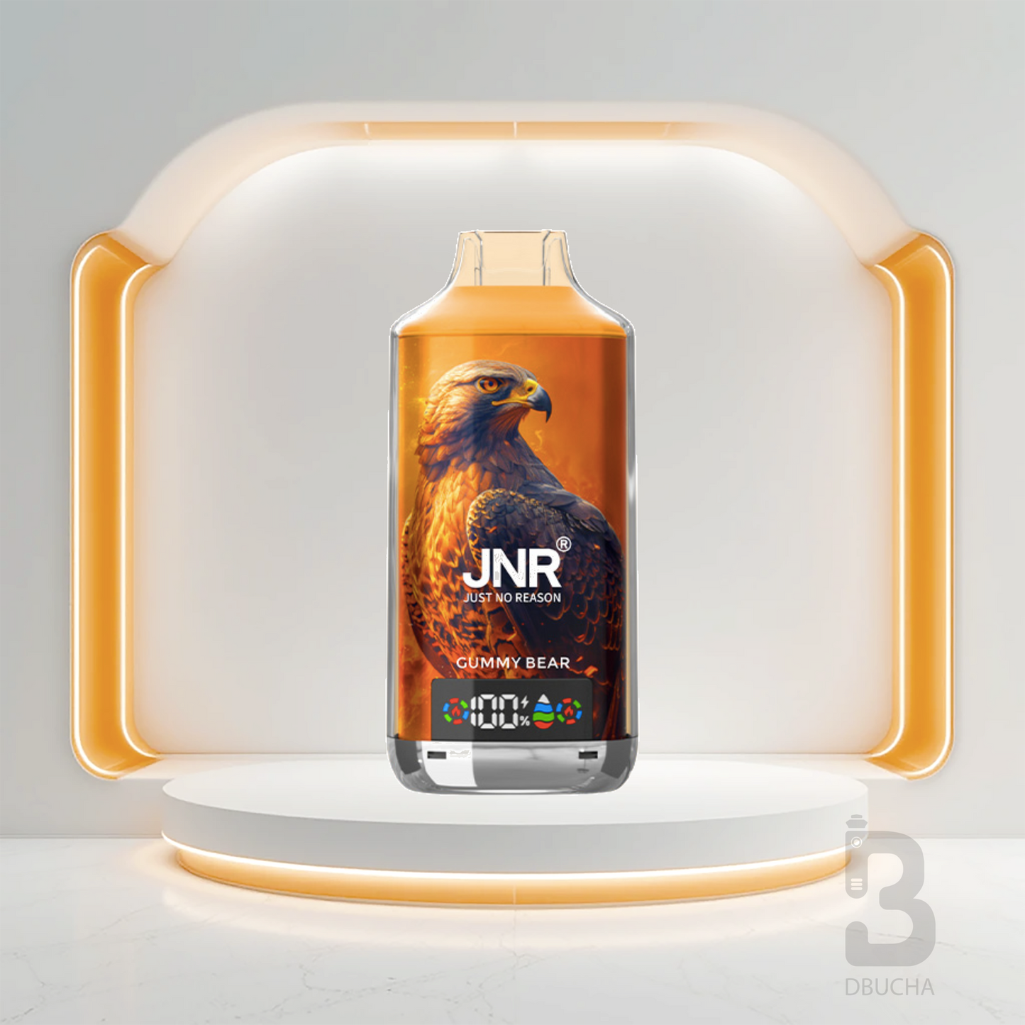 Jednorazówki - E papieros - Polska - JNR - Falcon X - 18K - Gummy Bear - Najtańsze