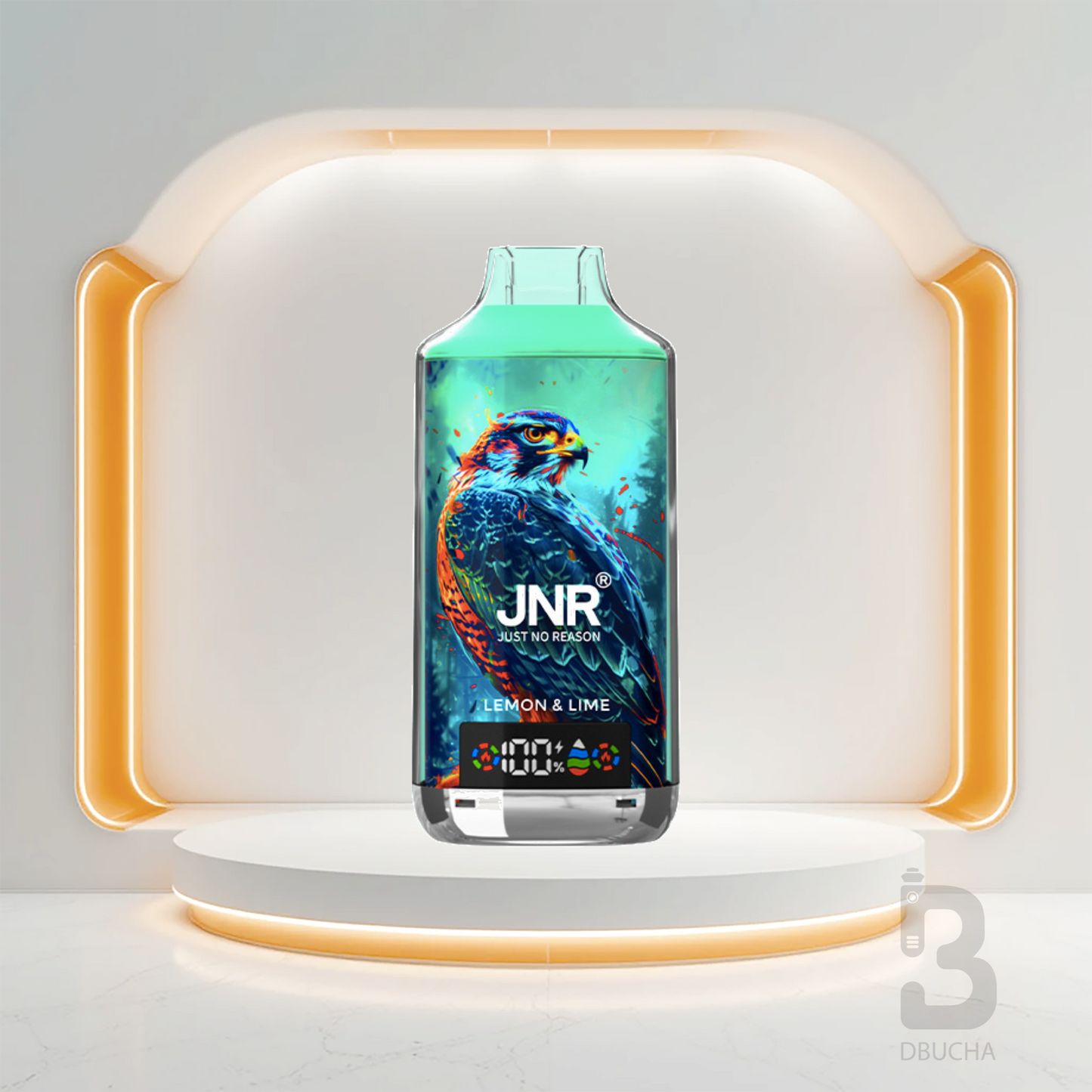 Jednorazówki - E papieros - Polska - JNR - Falcon X - 18K - Lemon & Lime - Najtańsze