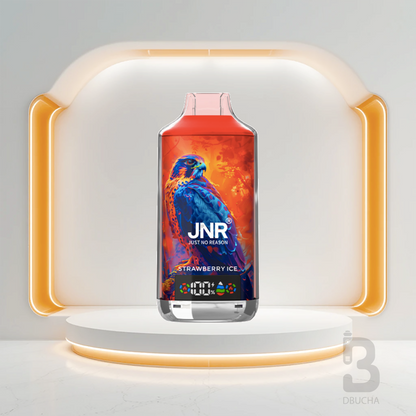 Jednorazówki - E papieros - Polska - JNR - Falcon X - 18K - Strawberry Ice - Najtańsze