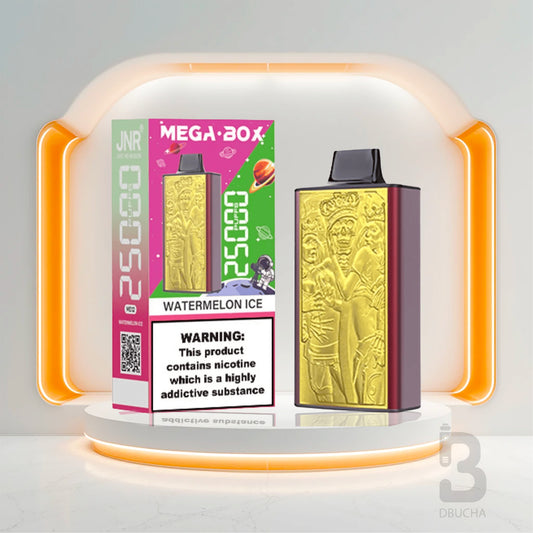 Jednorazówki - E papieros - Polska - JNR - Mega Box - 25K - Watermelon Ice - Najtańsze