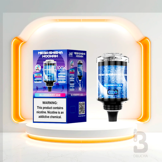JNR - Mega Shisha Hookah - 100K  - 2% nikotyny - Głowica do shishy Elektrycznej