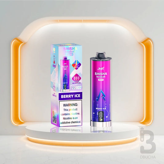 Jednorazówki - E papieros - Polska - JNR - Shisha Hookah Max - 22K - Berry Ice - Najtańsze