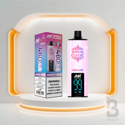 Jednorazówki - E papieros - JNR Shisha Classic- 46K buchów - Magic Love  - Najtańsze