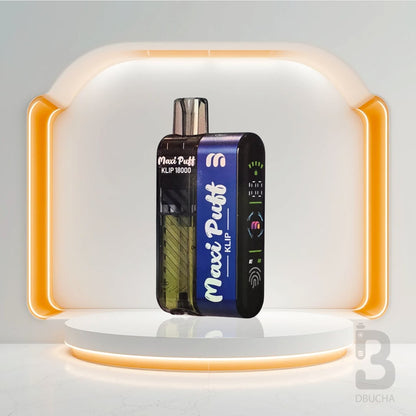 Jednorazówki - E papieros - Polska - Maxi Puff - Klip - 18K - Blueberry Raspberry - Najtańsze