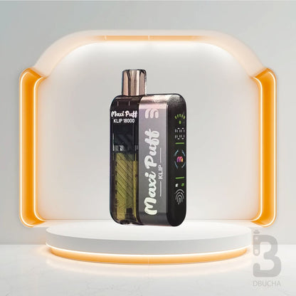 Jednorazówki - E papieros - Polska - Maxi Puff - Klip - 18K - Cool Mint - Najtańsze