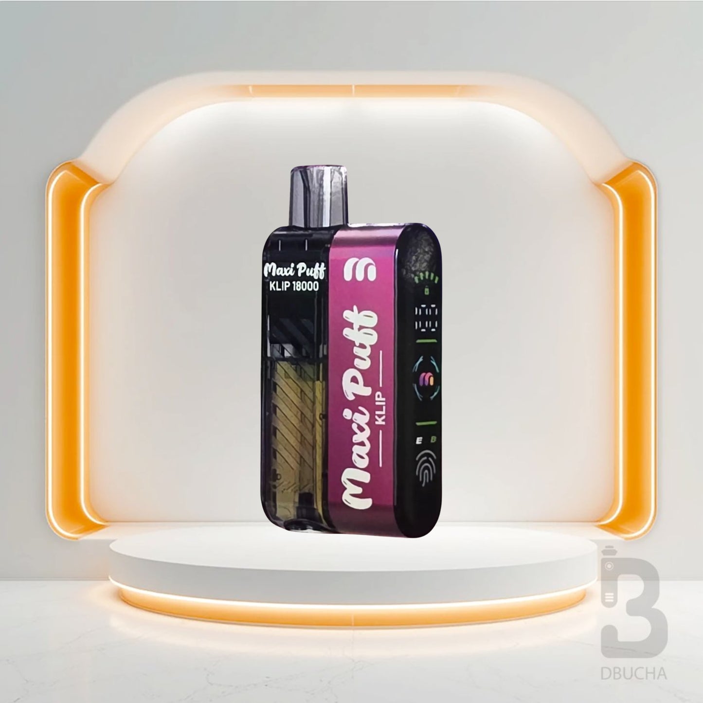 Jednorazówki - E papieros - Polska - Maxi Puff - Klip - 18K - Strawberry Dragonfruit - Najtańsze