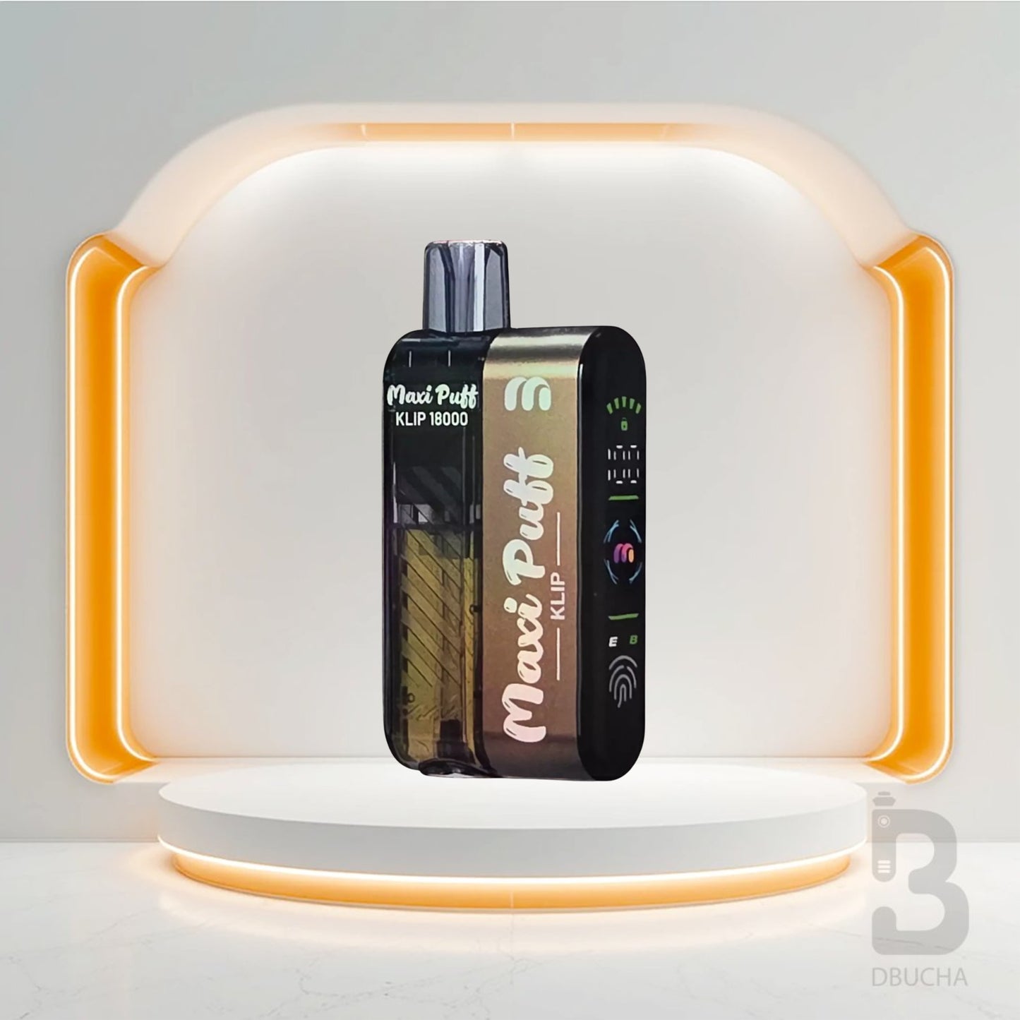 Jednorazówki - E papieros - Polska - Maxi Puff - Klip - 18K - Vanilla Classic - Najtańsze