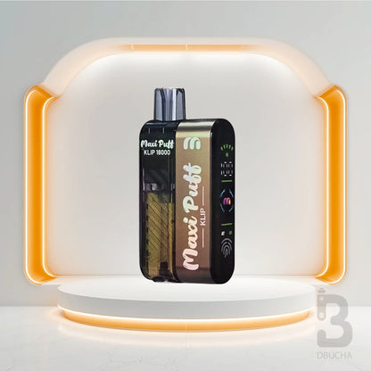 Jednorazówki - E papieros - Polska - Maxi Puff - Klip - 18K - Vanilla Classic - Najtańsze
