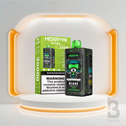 Jednorazówki - E papieros - Polska - MerryMi - Blade - 30K - Aloe Blackurrant - Najtańsze