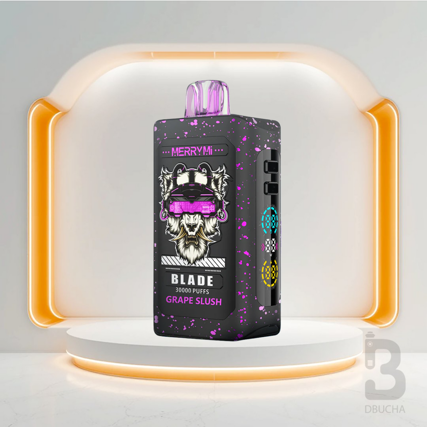 Jednorazówki - E papieros - Polska - MerryMi - Blade - 30K - Grape Slush - Najtańsze