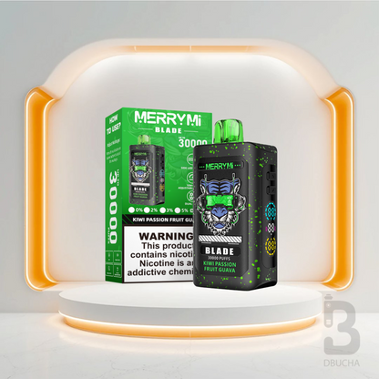 Jednorazówki - E papieros - Polska - MerryMi - Blade - 30K - Kiwi Passion Fruit Guava - Najtańsze