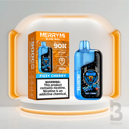 Jednorazówka MERRYMI® Blade Max 90K Fizzy Cherry – e papieros 90 000 buchów