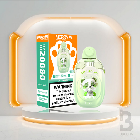 Jednorazówki - E papieros - MerryMi-Kitty-20K- Cactus  Candy- Najtańsze