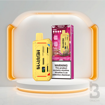 Jednorazówki - E papieros - Polska - MerryMi - M Mecha - 16K - Lemonade Cucumber Mint - Najtańsze