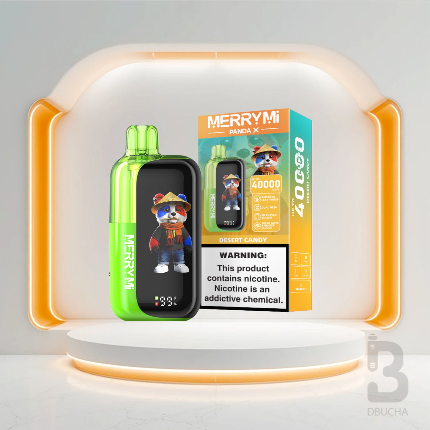 Jednorazówki - E papieros - Polska - MerryMi - Panda X - 40K - Desert Candy - Najtańsze