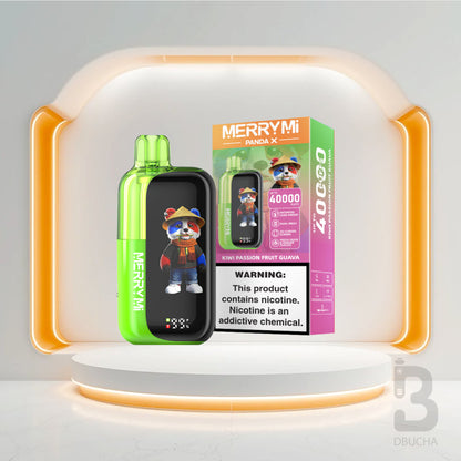 Jednorazówki - E papieros - Polska - MerryMi - Panda X - 40K - Kiwi Passion Fruit Guava - Najtańsze
