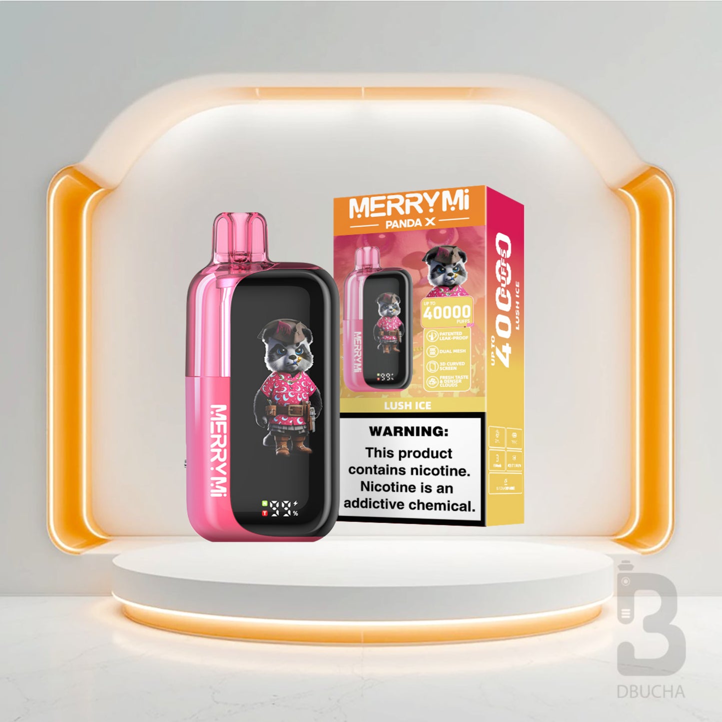 Jednorazówki - E papieros - Polska - MerryMi - Panda X - 40K - Lush Ice - Najtańsze