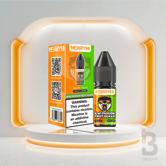 Sole Nikotynowe - E liquid - MerryMi - Salts - 30ml - Kiwi Passion Fruit Guava