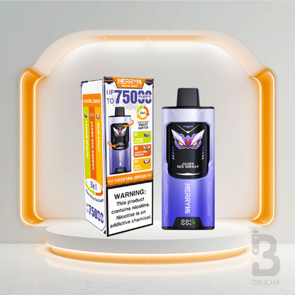 Jednorazówki MERRYMI Mecha Twist 75K Buchów - E papieros 5% | Triple Smaków