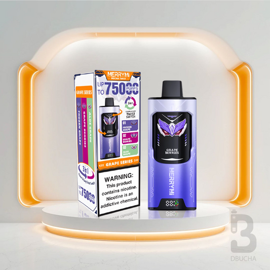 Jednorazówki MERRYMI Mecha Twist 75K Buchów - E papieros 5% | Triple Smaków