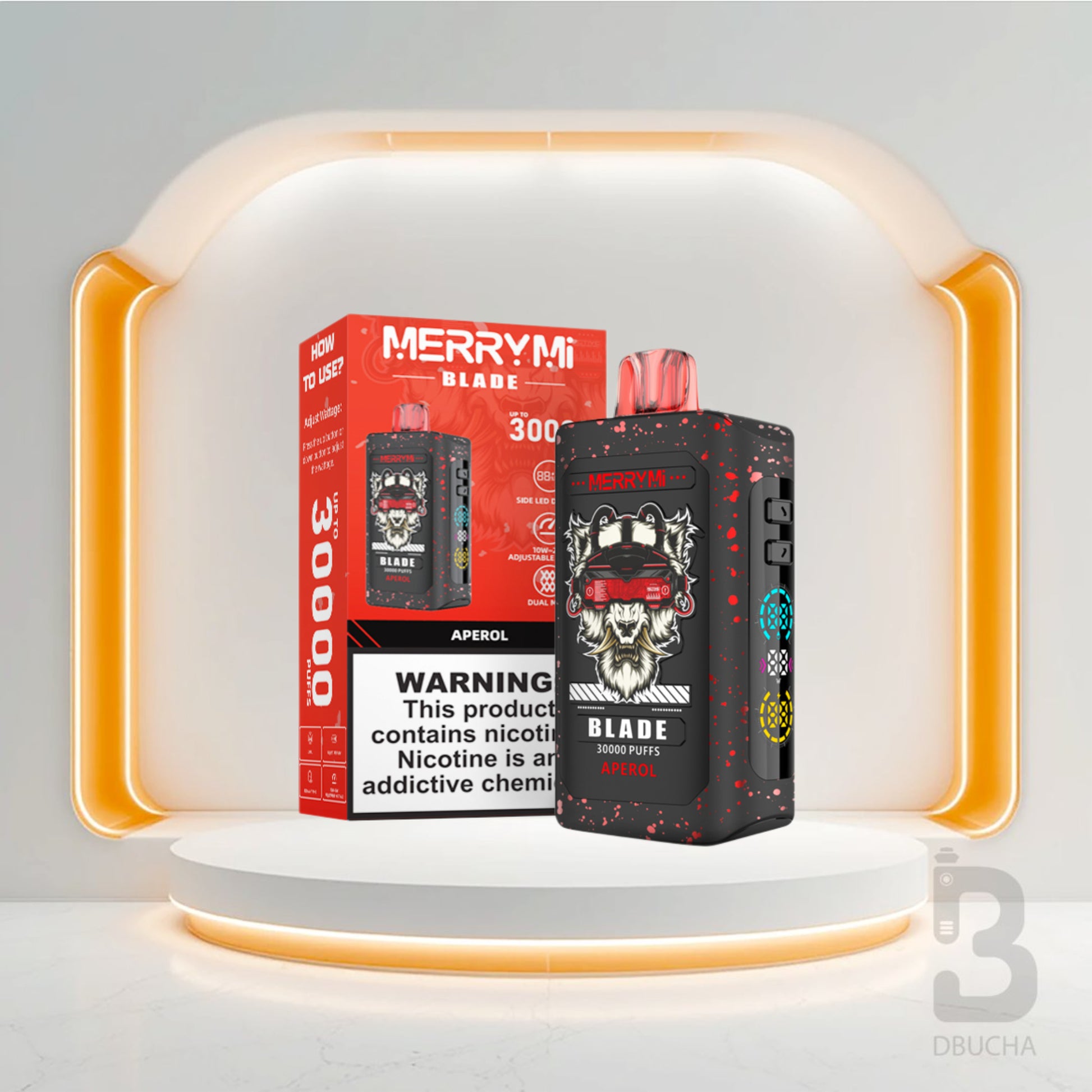 Jednorazówki - E papieros - Polska - MerryMi - Blade - 30K - Aperol - Najtańsze