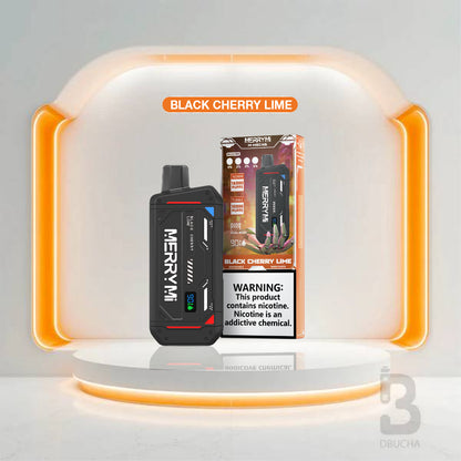 Jednorazówki - E papieros - Polska - MerryMi - M-Mecha - 16K - Black Cherry Lime - Najtańsze