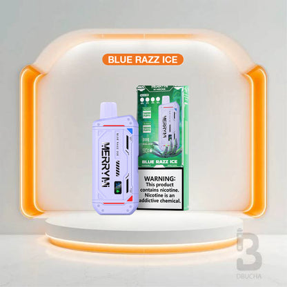 Jednorazówki - E papieros - Polska - MerryMi - M-Mecha - 16K - Blue Razz Ice - Najtańsze