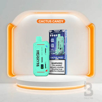 Jednorazówki - E papieros - Polska - MerryMi - M-Mecha - 16K - Cactus Candy - Najtańsze