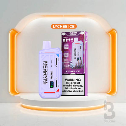 Jednorazówki - E papieros - Polska - MerryMi - M-Mecha - 16K - Lychee Ice - Najtańsze