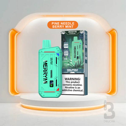 Jednorazówki - E papieros - Polska - MerryMi - M-Mecha - 16K - Pine Needle Berry Mint - Najtańsze
