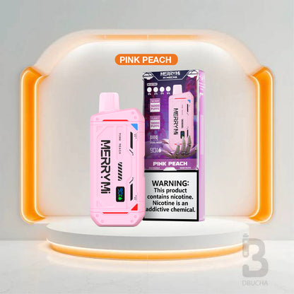 Jednorazówki - E papieros - Polska - MerryMi - M-Mecha - 16K - Pink Peach - Najtańsze