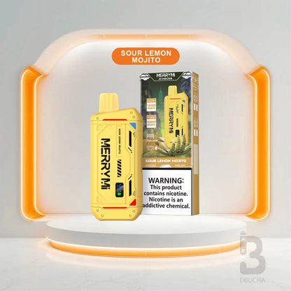 Jednorazówki - E papieros - Polska - MerryMi - M-Mecha - 16K - Sour Lemon Mojito - Najtańsze
