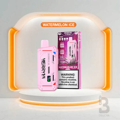 Jednorazówki - E papieros - Polska - MerryMi - M-Mecha - 16K - Watermelon Ice - Najtańsze