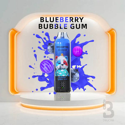 Jednorazówki - E papieros - Polska - MerryMi - MK20000 - 20K - Blueberry Bubble Gum - Najtańsze