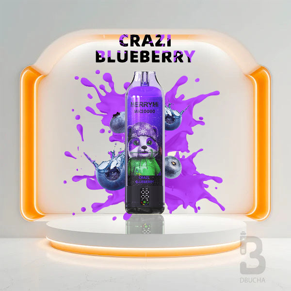 Jednorazówki - E papieros - Polska - MerryMi - MK20000 - 20K - Crazi Blueberry - Najtańsze