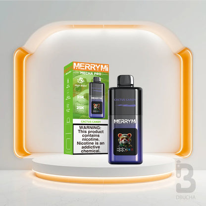 Jednorazówki - E papieros - Polska - MerryMi - Mecha Pro - 35K - Cactus Candy - Najtańsze