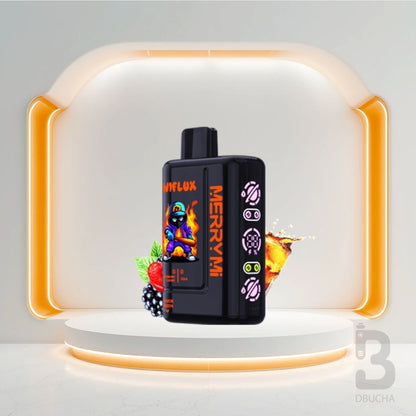 Jednorazówki - E papieros - Polska - MerryMi - Wiflux - 24K - Blackberry Cherry & Cola - Najtańsze