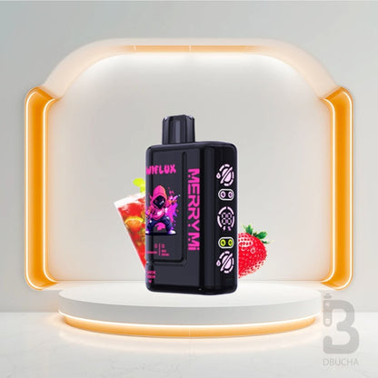 Jednorazówki - E papieros - Polska - MerryMi - Wiflux - 24K - Strawberry & Red Drink - Najtańsze