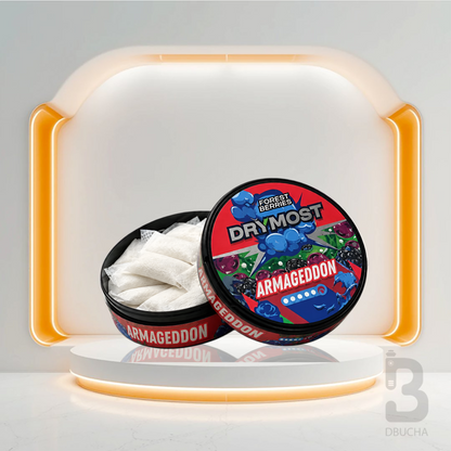 Drymost Armageddon Forest Berries 36mg saszetki nikotynowe - Snus – 22 szt.