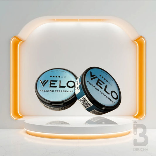 Paczka 20 Saszetek - Saszetki Nikotynowe - Polska - Snus - VELO - 10.9mg - Freezing Peppermint - Najtańsze