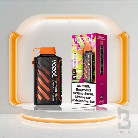 Jednorazówki - E papieros - Vozol - Gear Power - 20K - Dragon Fruit Banana Cherry - Najtańsze