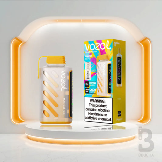 Jednorazówki - E papieros - Vozol - Gear Power - 20K - Mango Ice - Najtańsze