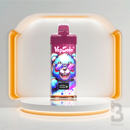 Jednorazówka VapSolo King Pro 65K Black Ice Dragon Fruit Strawberry – e papieros 65 000 buchów