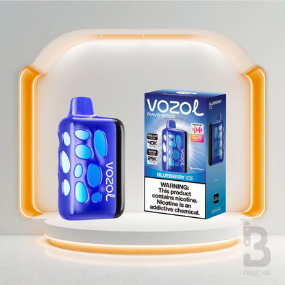 Jednorazówki - E papieros - Vozol - Rave - 40K - Blueberry Ice - Najtańsze