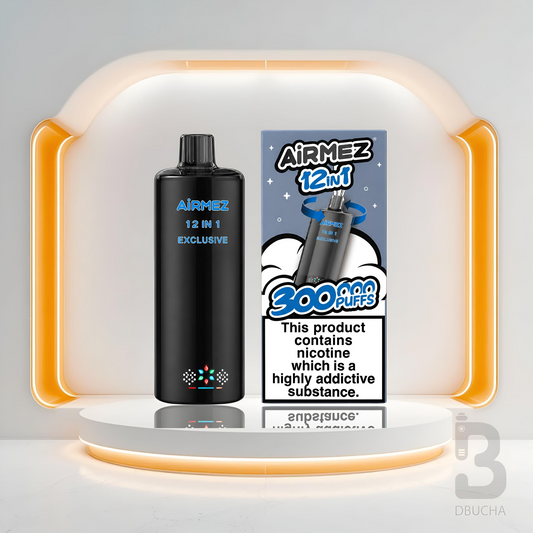 Jednorazówki AiRMEZ Exclusive | 12 w 1 | 300K - E papieros 2%