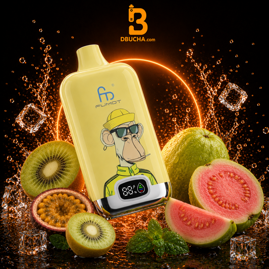 Jednorazówki KIWI PASSION FRUIT GUAVA - Fumot Digital Box 12K