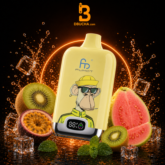 Jednorazówki KIWI PASSION FRUIT GUAVA - Fumot Digital Box 12K
